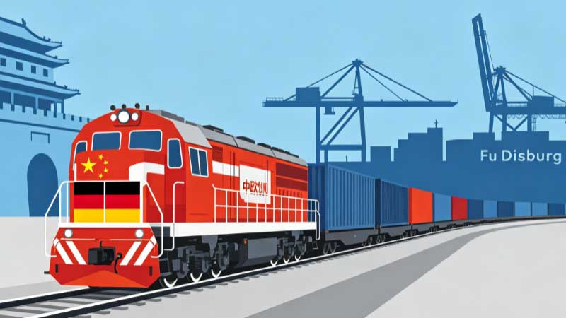 China-Europe Railway Expands Capacity β New Xiβan-Duisburg Direct Service | 2026 Rail Freight Update